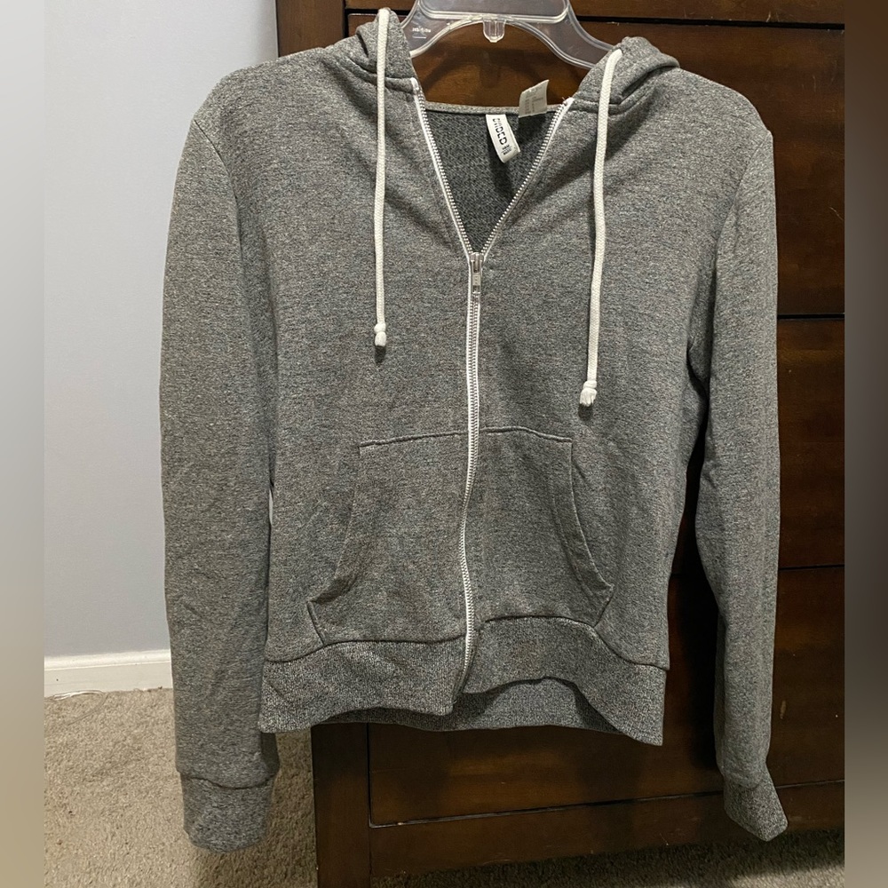 Cute Heather Grey Hoodie